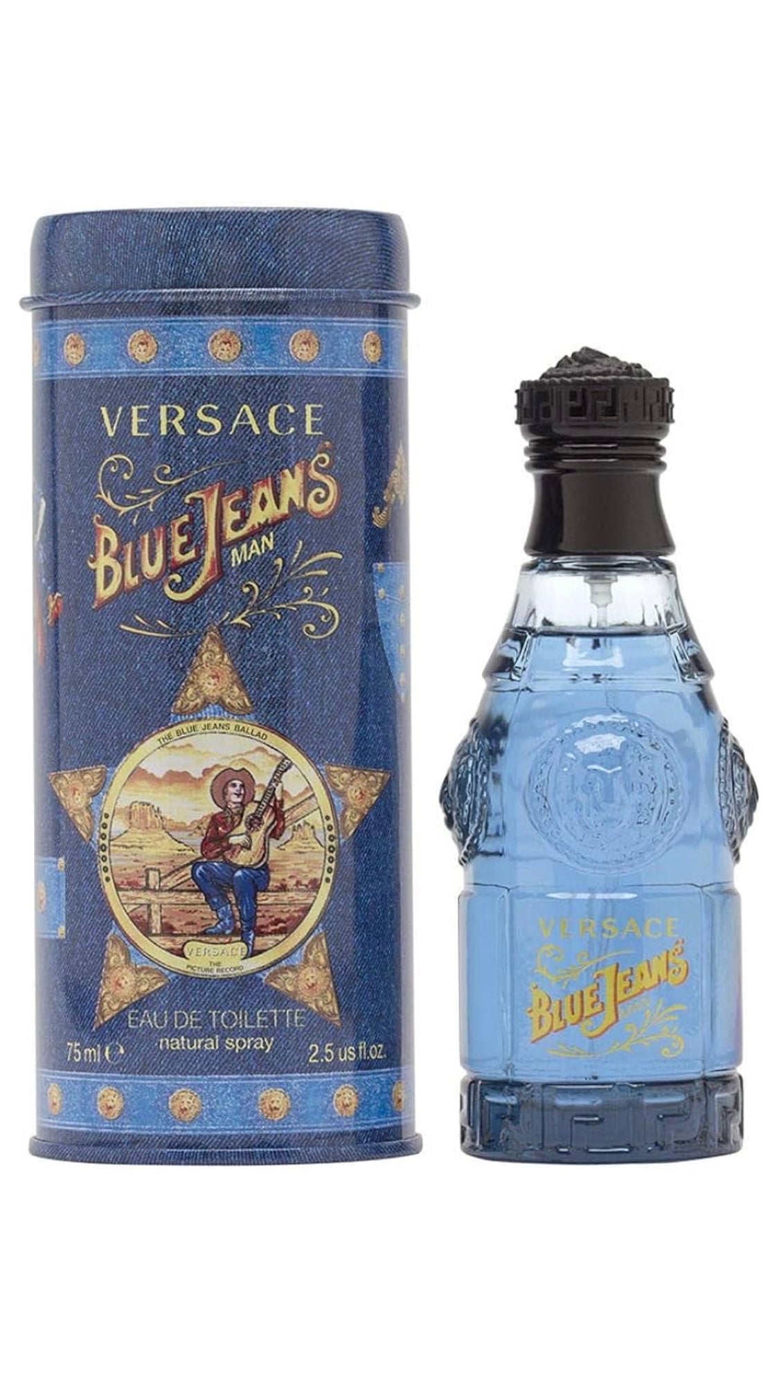 Versace blue jeans